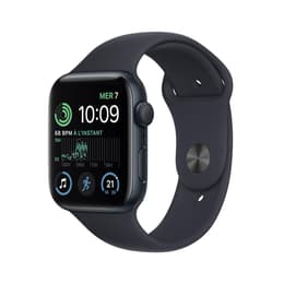 Apple Watch (Series 2) 2021 GPS 40 mm - Aluminium Gris - Bracelet sport Noir