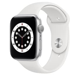 Apple Watch (Series 6) 2020 GPS 40 mm - Aluminium Argent - Sport Blanc