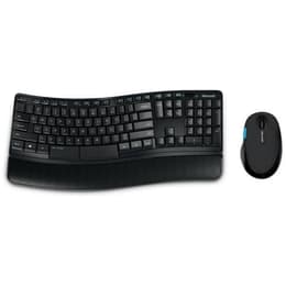 Clavier Microsoft AZERTY Français Sans-fil Sculpt Comfort Desktop