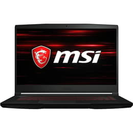 MSI GF63 10SCSR-1008BE 15" Core i7 2.6 GHz - SSD 512 Go - 16 Go - NVIDIA GeForce GTX 1650 Ti AZERTY - Belge