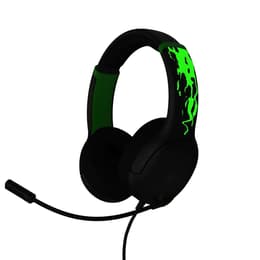 Casque réducteur de bruit gaming filaire avec micro Pdp Airlite Glow Airlite Glow - Noir/Vert