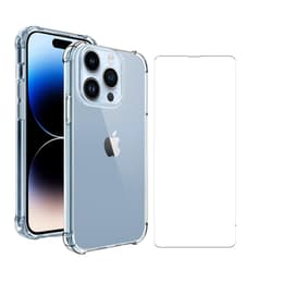 Coque iPhone 14 Pro et écran de protection - TPU - Transparent