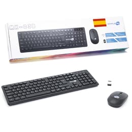 Clavier Simpletek QWERTY Espagnol Sans-fil MK-03B