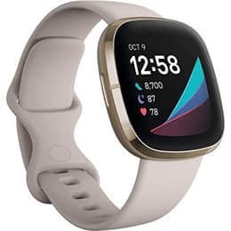 Montre Fitbit Cardio GPS Sense - Blanc