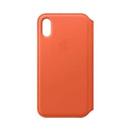 Coque iPhone XS Max - Plastique - Orange