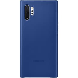 Coque Galaxy Note10+ N975 - Cuir - Bleu